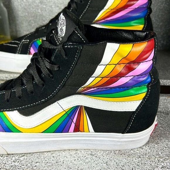 VANS UNISEX REFRACT SK8-HI REISSUE SHOES Sneakers Size 9.5 11 - Picture 3 of 9
